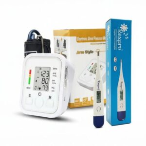 প্রেসার পরিমাপ করার যন্ত্র - Bp Machine_জাপানিজ_প্রযুক্তি (Made in PRC)+Thermometer