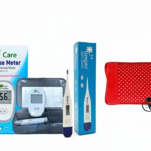 PCL Care Glucose Monitor+Thermometer+Hot Water Bag