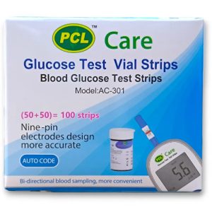 PCL Care Blood Glucose Strip 100's Pack
